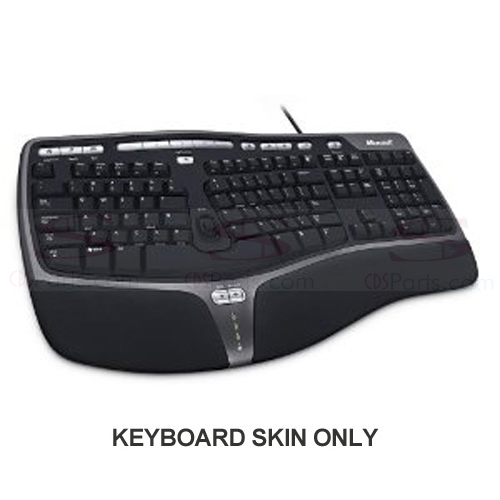 New Microsoft Natural Ergonomic 4000 Clear Computer Keyboard Cover Skin
