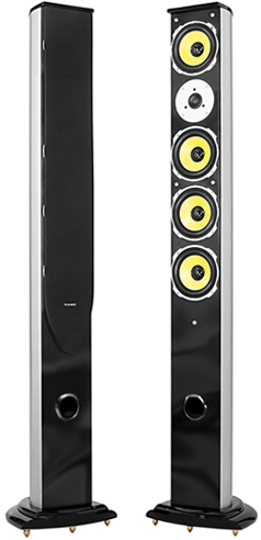 Fluance Higher Fidelity Two-way Floorstanding Pillar Speakers ES-1