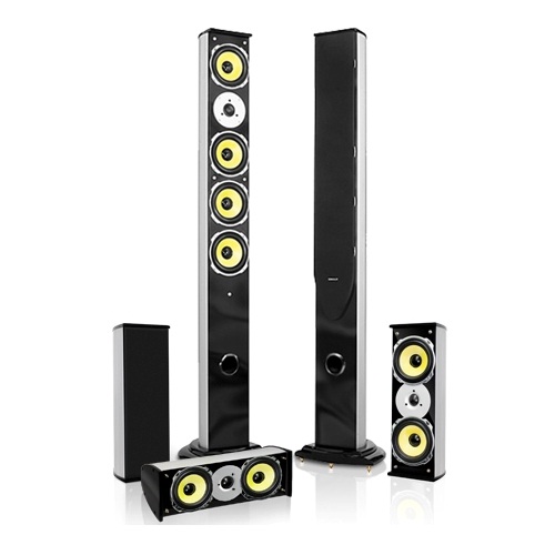 Fluance ESHTB Higher Fidelity 5 Speaker Surround Sound Home Theater System Fluance ESHTB Higher Fidelity 5 Speaker Surround Sound Home Theater System