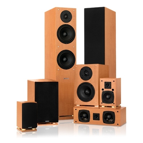 Fluance SX Series 7.0 Enhanced Surround Sound Home Theater Speaker System Fluance SX Series 7.0 Enhanced Surround Sound Home Theater Speaker System