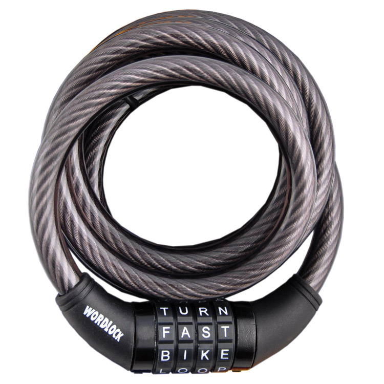 WordLock 12mm Heavy Duty Cable Word Combination Lock eBay