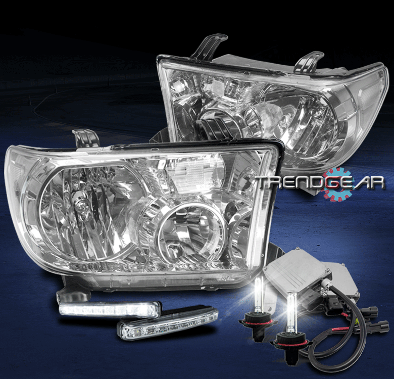 2007 2008 Sequoia Crystal Headlight