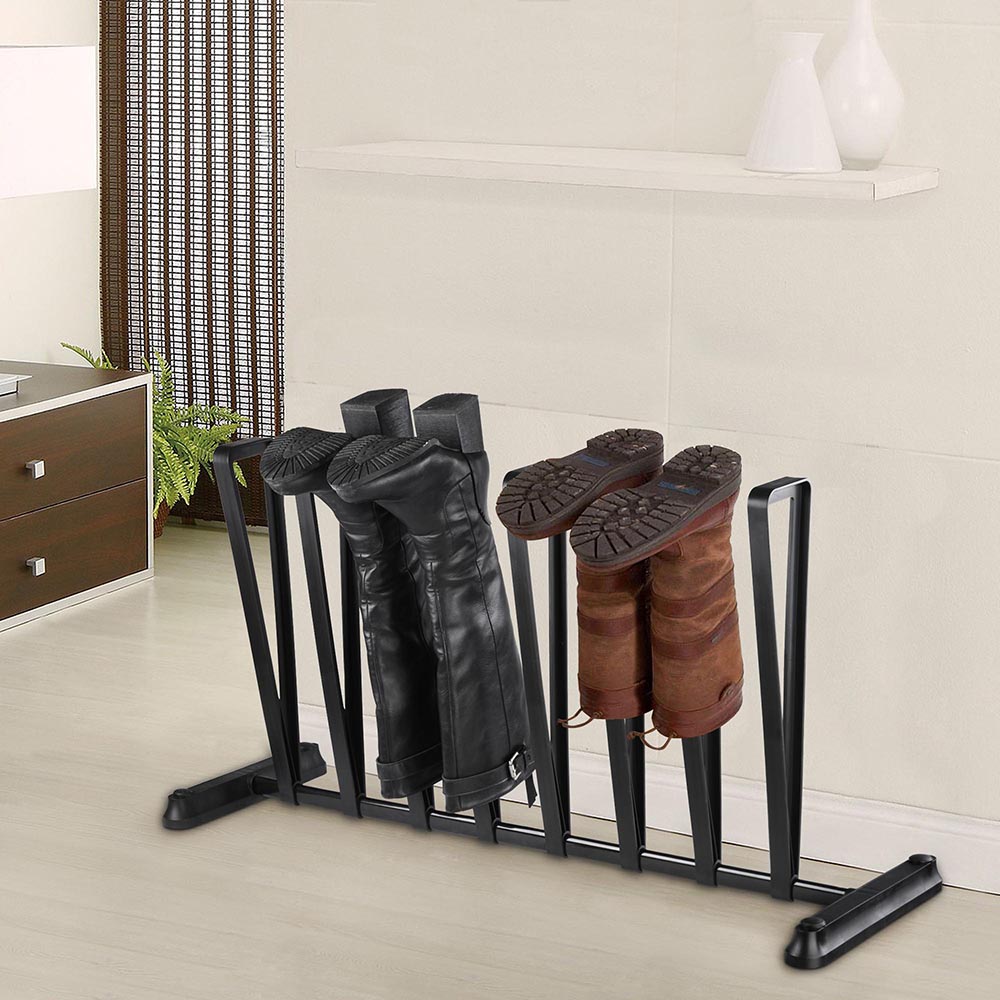 Boot Rack Storage Organizer Stand Hanger Shoes Shelf Hold 3 4 Pairs of