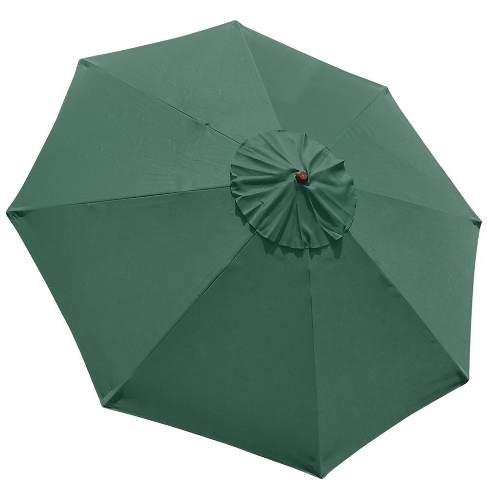 8/' 9/' 13/' Outdoor Patio Wood Umbrella Wooden Pole Market Beach Garden Sun Shade