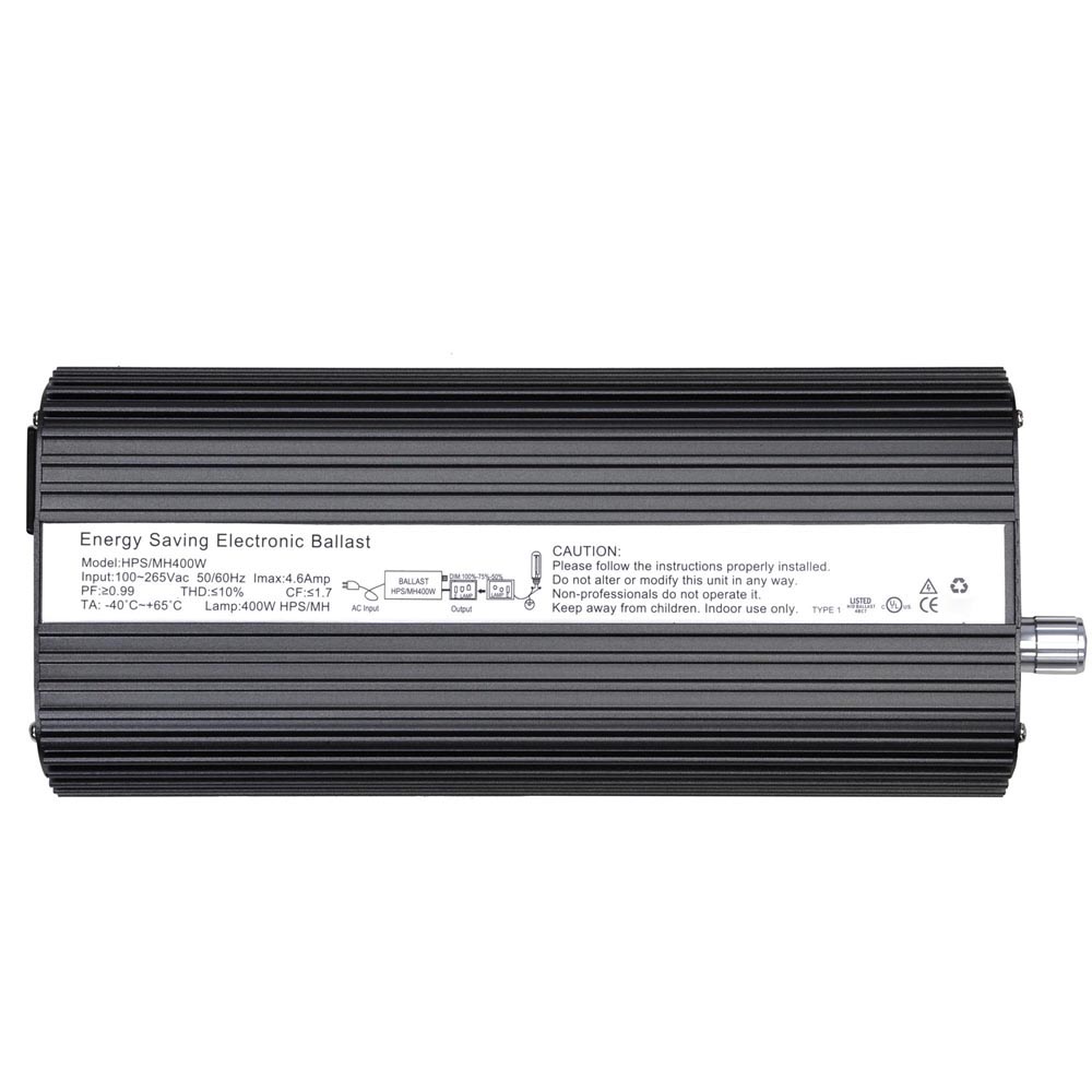 Ballast Elettronico 600W Regolabile Per Coltivazione - HPS/MH, Opzioni 250W/400W/600W