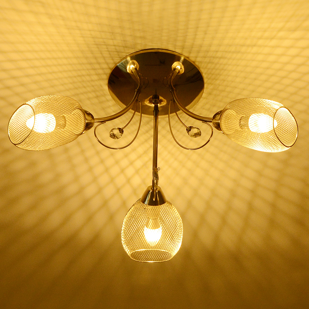 Elegant Crystal Modern Pendant Ceiling Light Chandelier Fixture Lamp 3