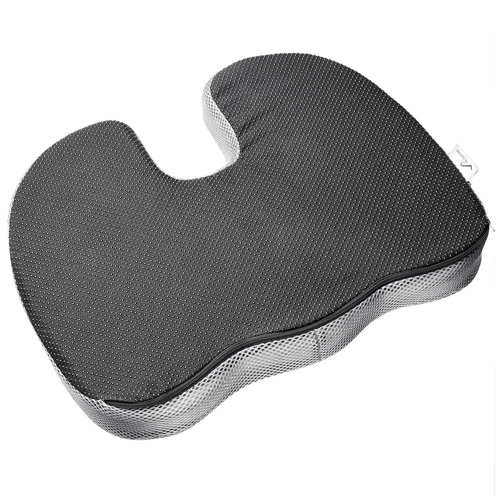 YesHom™ Memory Foam Coccyx Cushion Car Office Chair Seat Pad Pain