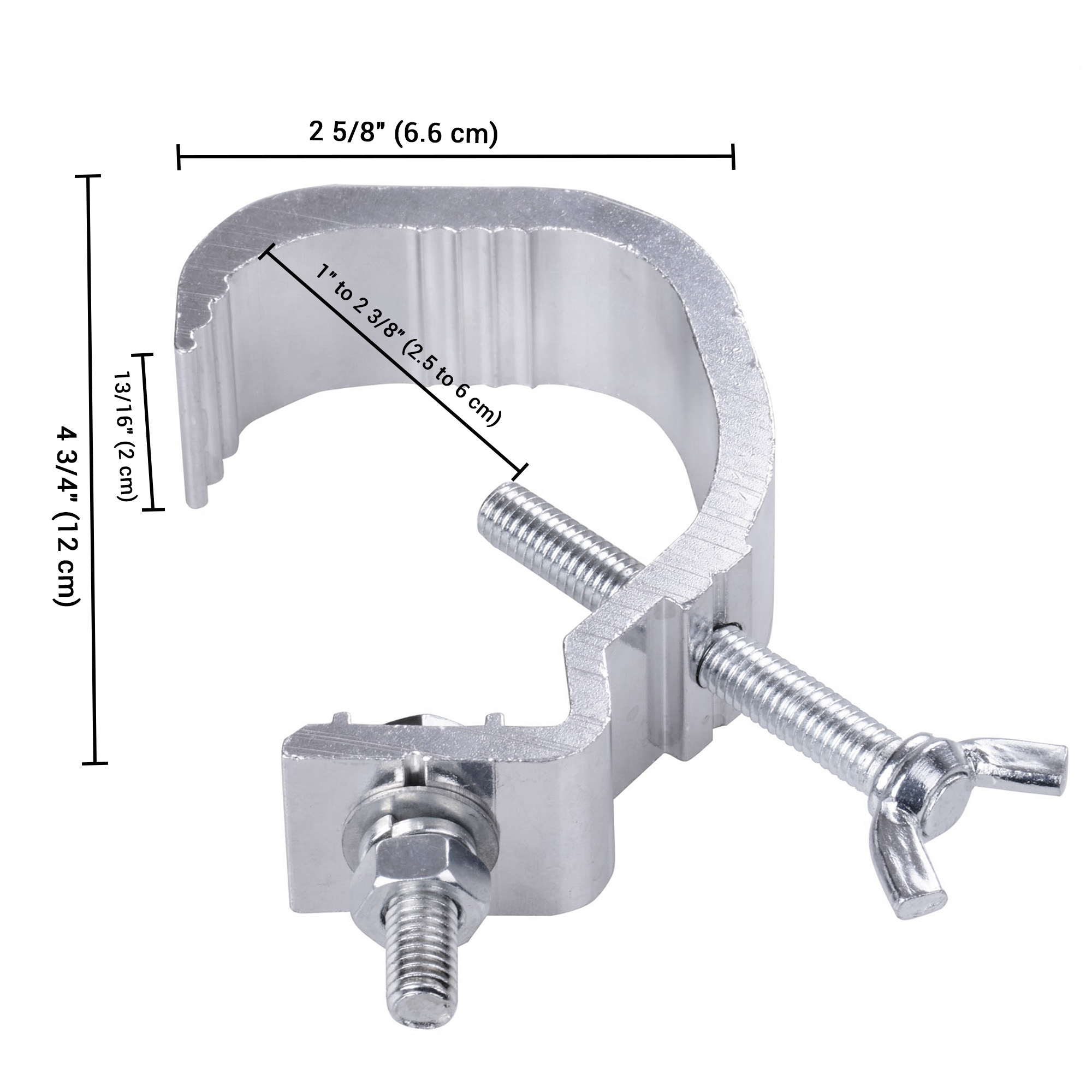 2/4/6/10/20x Stage Light Hook Aluminum Alloy Clamp Mount LED Moving