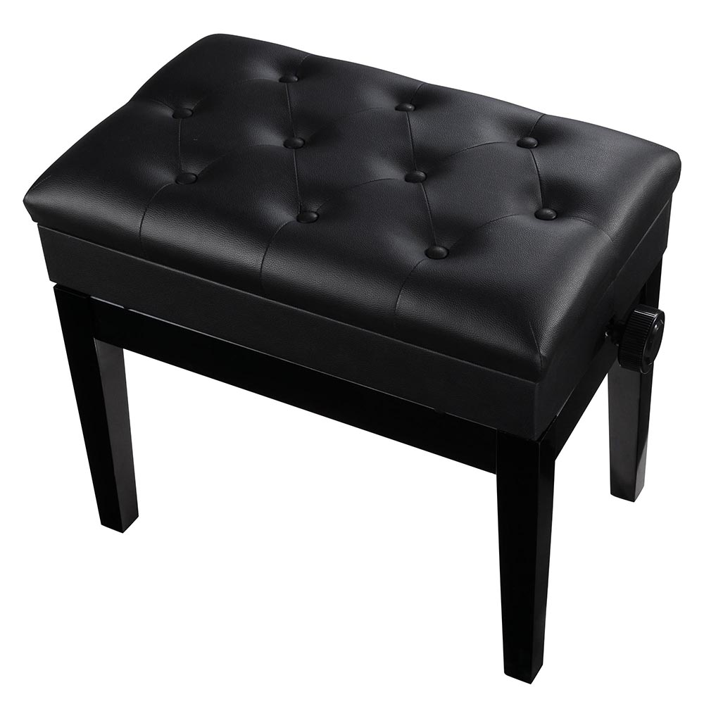 Aazon.co: AKVOBI Double Adjustable Height Piano Bench With Storage