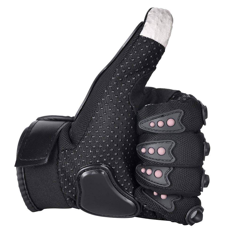 Motorcycle Full Finger Gloves Bike Bicycle Racing Screen Touch Anti Slide M L XL