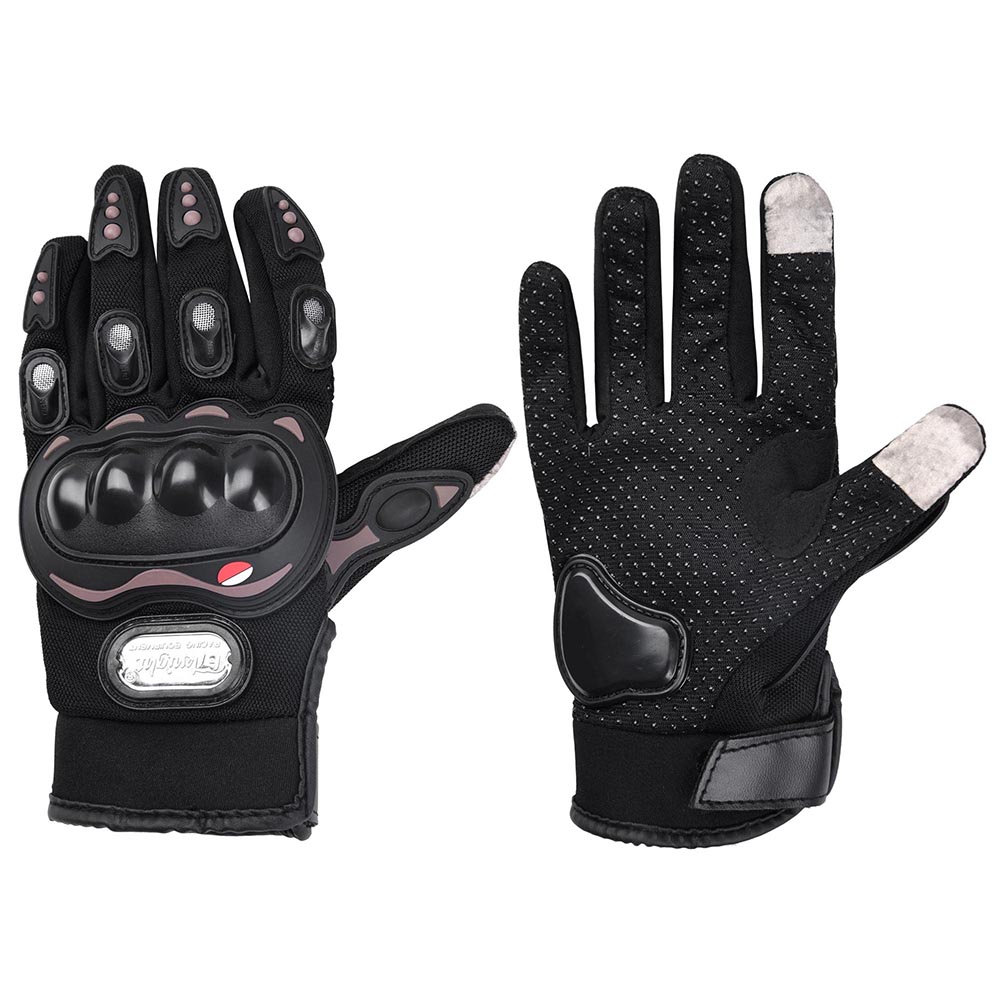 Motorcycle Full Finger Gloves Bike Bicycle Racing Screen Touch Anti Slide M L XL