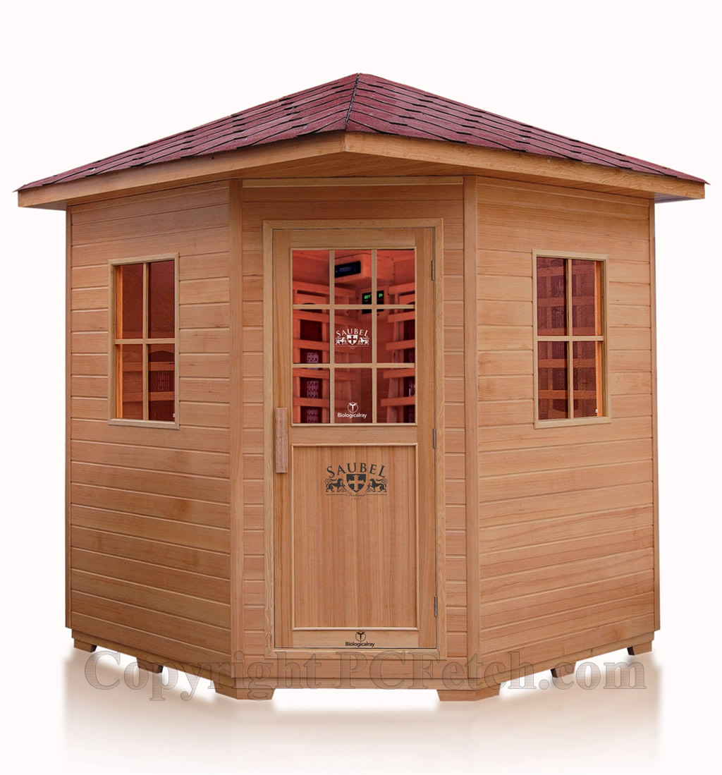4/5 Person Outdoor Infrared Sauna