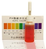 pH Drops and Color Chart