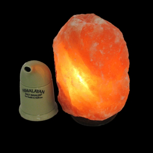 HEALTHandMED.com - Himalayan Salt Inhaler® and Salt Crystal Lamp