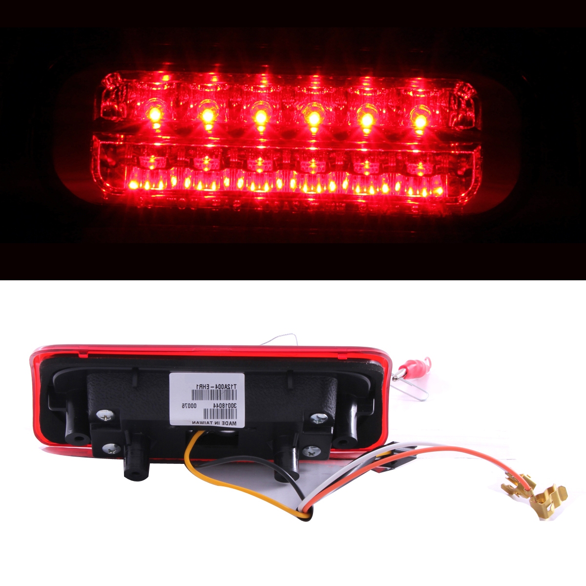 1994-2004 Chevy S10/GMC Sonoma Black LED Tail Lights ... gmc third brake light wiring 