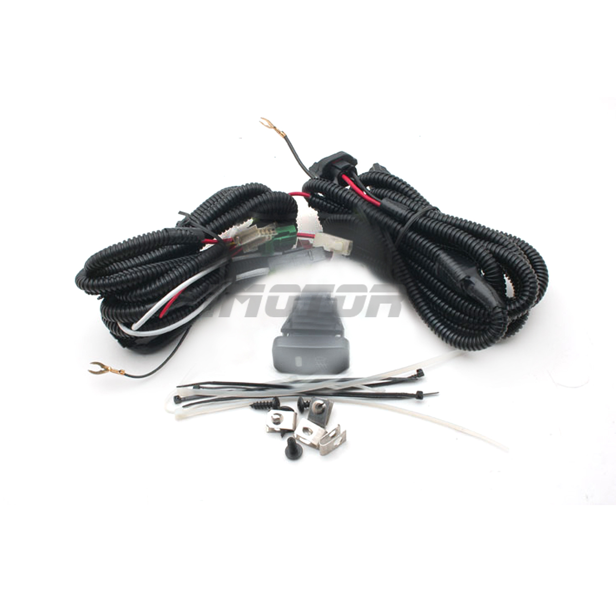 2001 2002 Honda Accord 4DR JDM Clear Fog Lights w/ Toggle ... 2001 honda accord wiring harness 