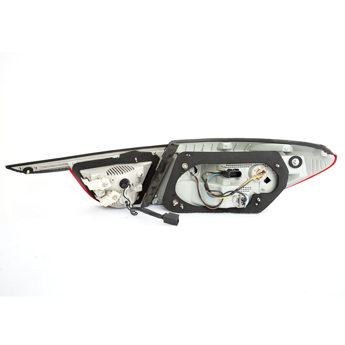 2012 2013 2014 2015 Buick Verano Red Smoke LED Rear Brake Tail Lights