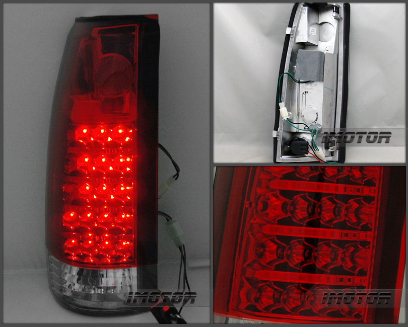 88-98 Chevy C/K C10 1500/2500/3500 Blazer Escalade LED ... 94 chevy c1500 tail light wiring 