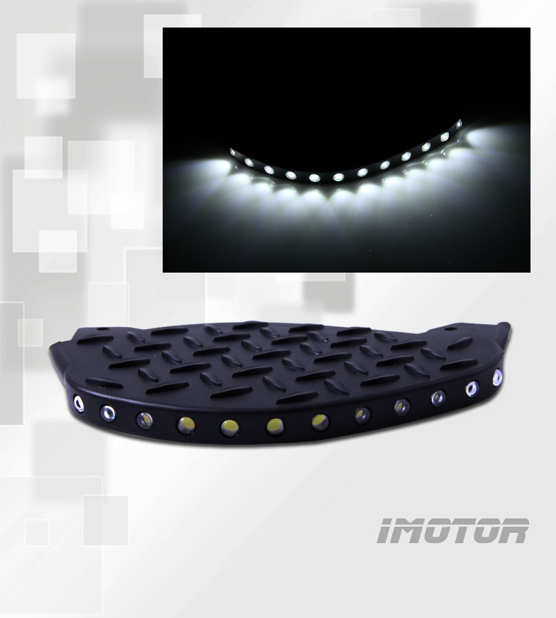 2014 Chevy Silverado Rear Bumper Corner Step Bar Lights Pair Lamps