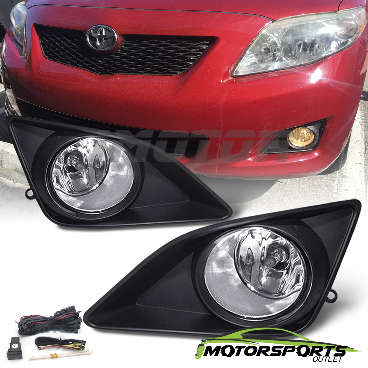 w switch bulbs wiring kit 2009 2010 toyota corolla 2009 corolla light bulb
