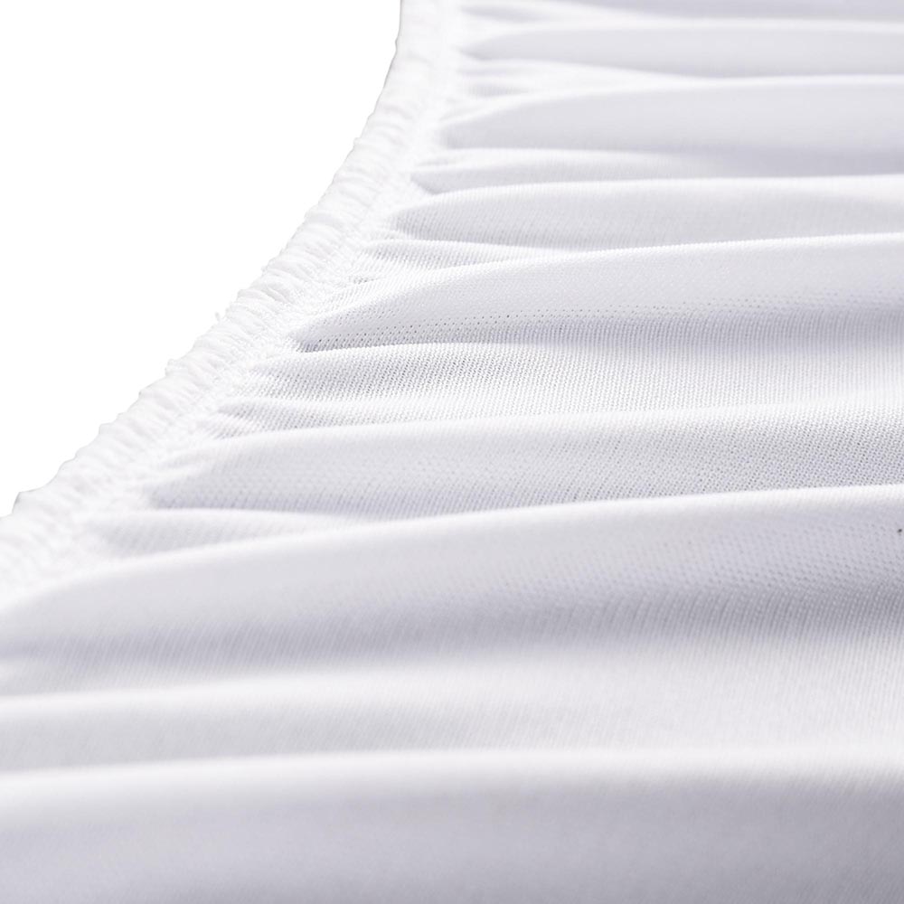 Cotton Terry Mattress Protector Waterproof Hypoallergenic Vinyl Free Bed Cover
