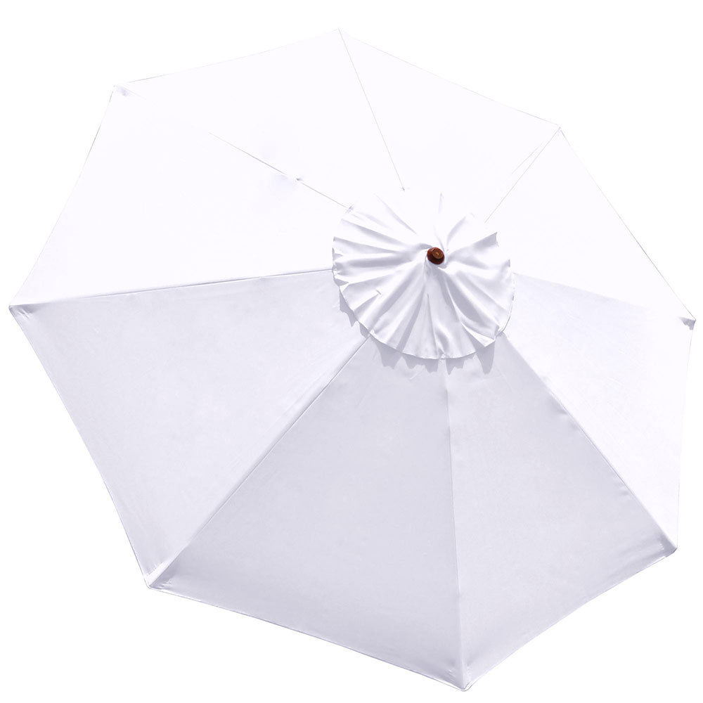 9FT Patio Umbrella Canopy Top Cover Replacement 8 Ribs Market Outdoor Yard