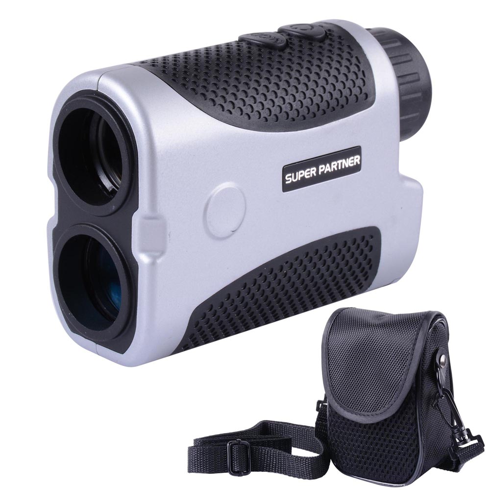 Golf Laser Range Finder w/Slope Compensation Angle Scan Pinseeking Club