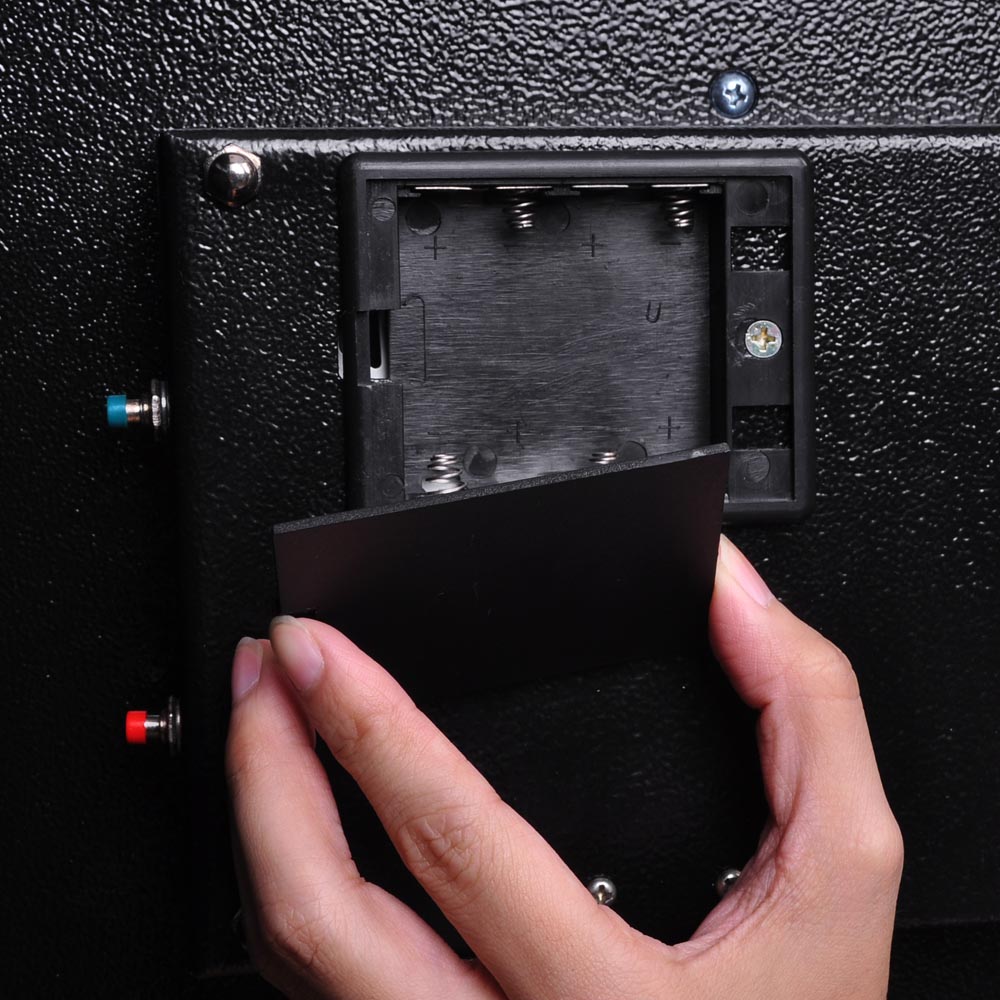 Biometric Fingerprint Wall Hidden Safe Lock Security Box Cash Jewelry Gun Home eBay