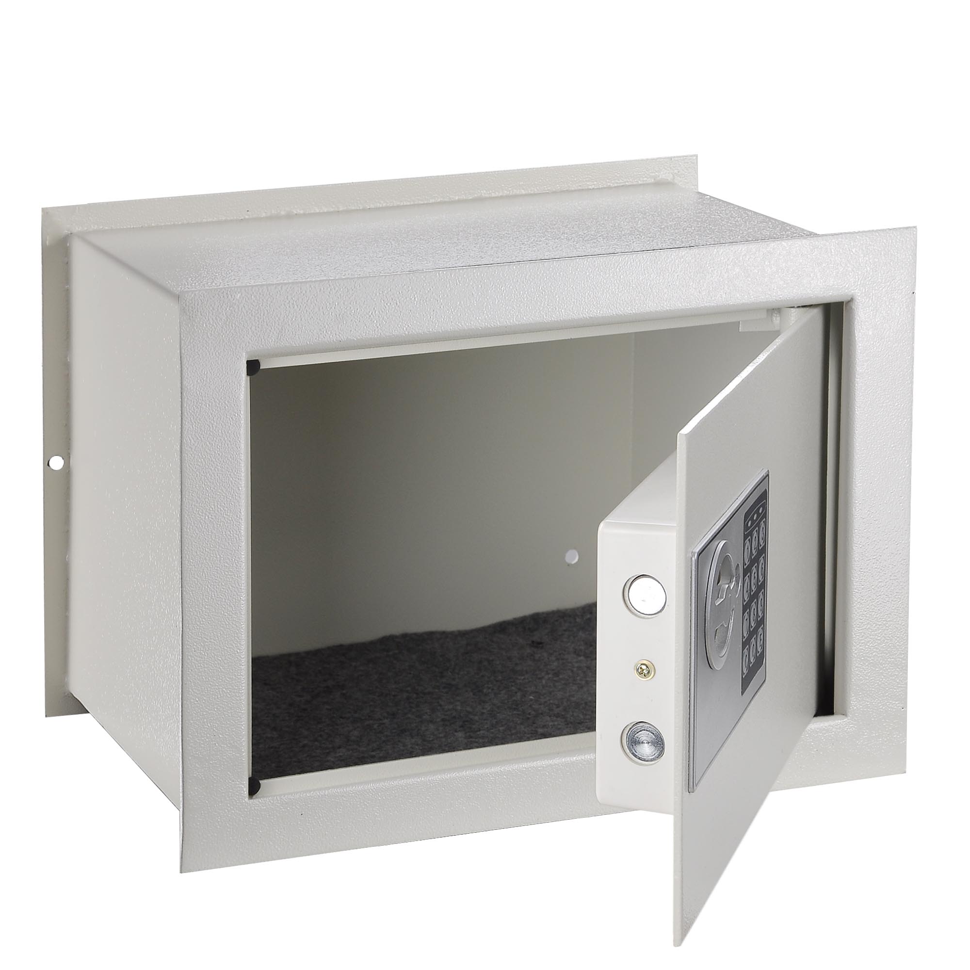 15" Wall Hidden Flat Safe Digital Lock Keypad Home Security Jewelry Gun