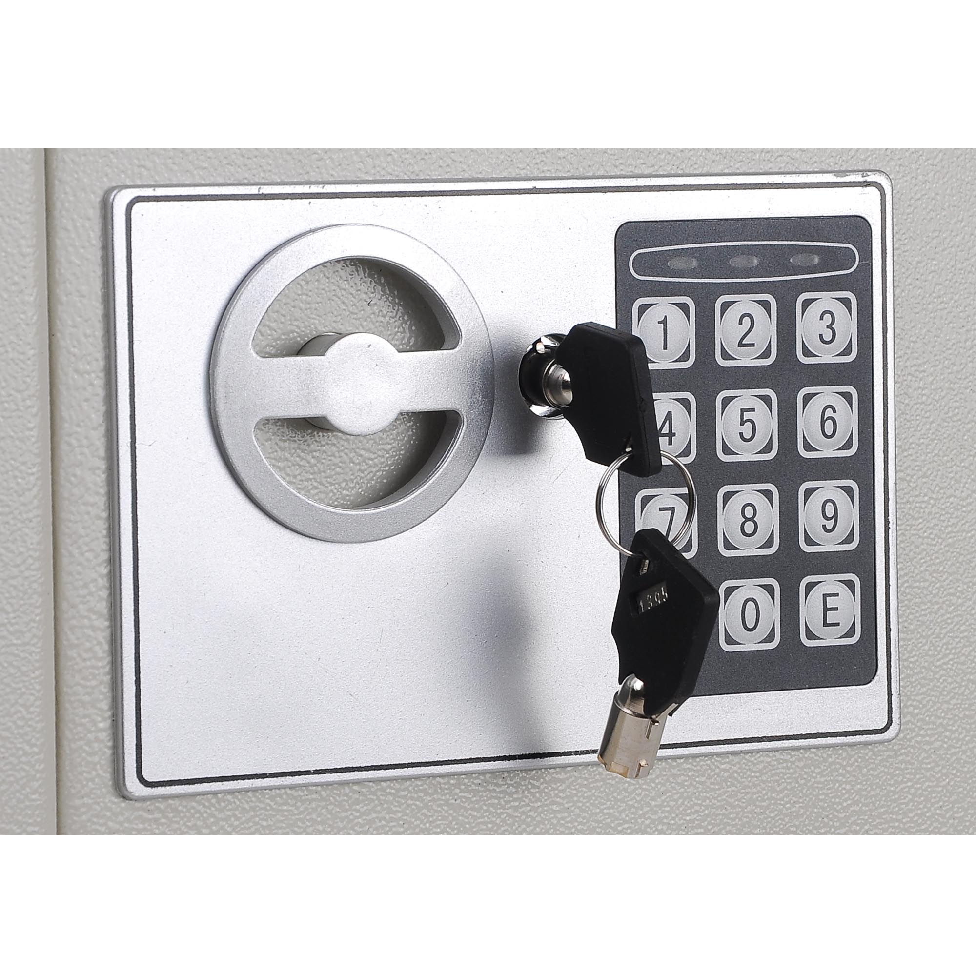 15" Wall Hidden Flat Safe Digital Lock Keypad Home Security Jewelry Gun