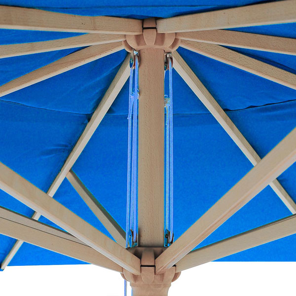 8/' 9/' 13/' Outdoor Patio Wood Umbrella Wooden Pole Market Beach Garden Sun Shade