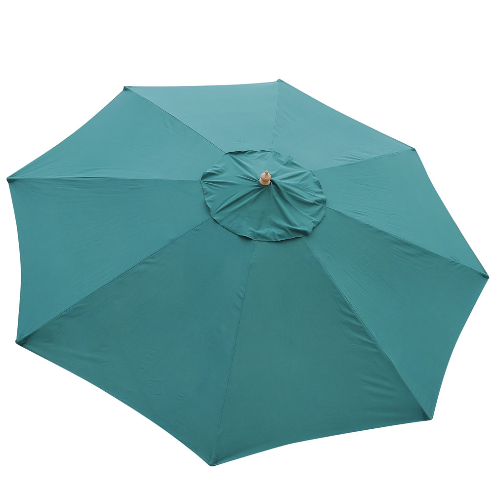 13ft German Beech Wood Wooden Outdoor Patio Umbrella Beach Cafe Wedding