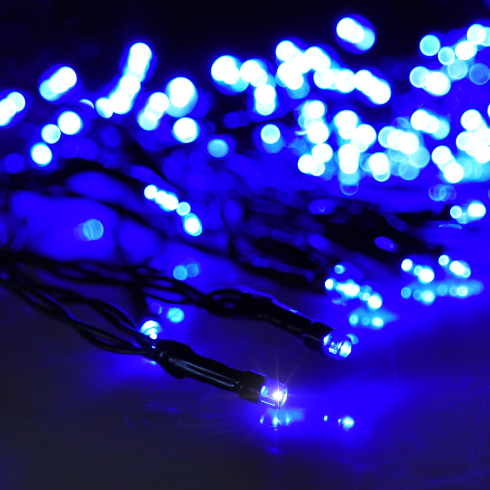 100 LED Solar Fairy String Light Outdoor Party Garden Lawn Waterproof Decor Lamp eBay