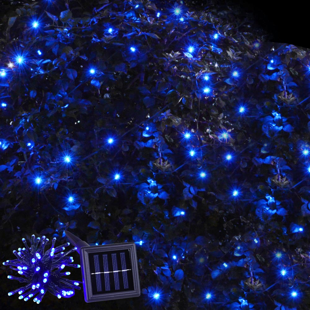 60 LED String Solar Light Outdoor Garden Xmas Wedding Party Fairy Tree Lamps