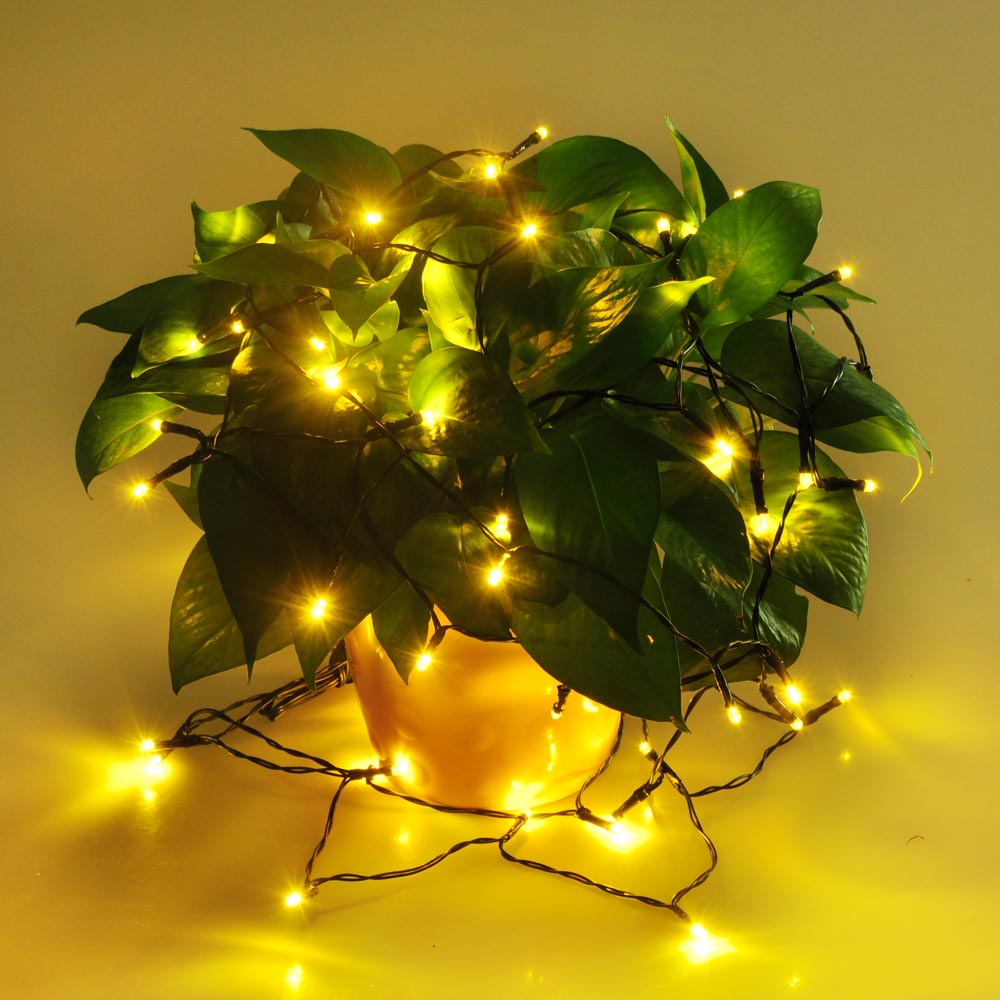 60 LED String Solar Light Outdoor Garden Xmas Wedding Party Fairy Tree