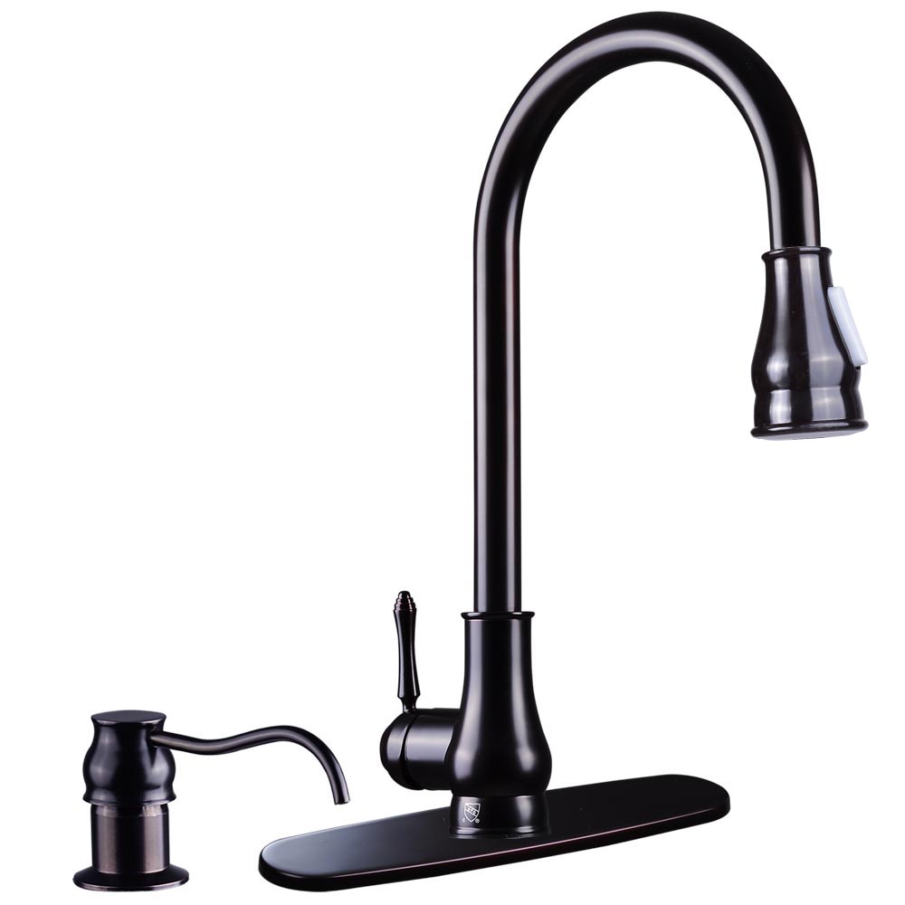restaurant kitchen faucet 18 quot pull kitchen sink faucet with soap dispenser home restaurant kitchen faucet 18 quot pull kitchen sink faucet with soap dispenser home