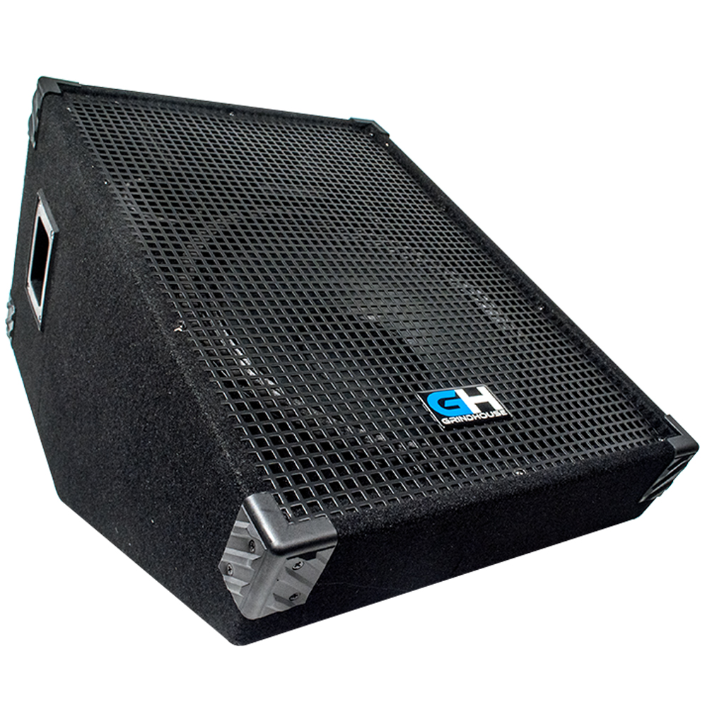 800W Passive Wedge Monitor Stage PA Speaker for Band DJ Karaoke Church