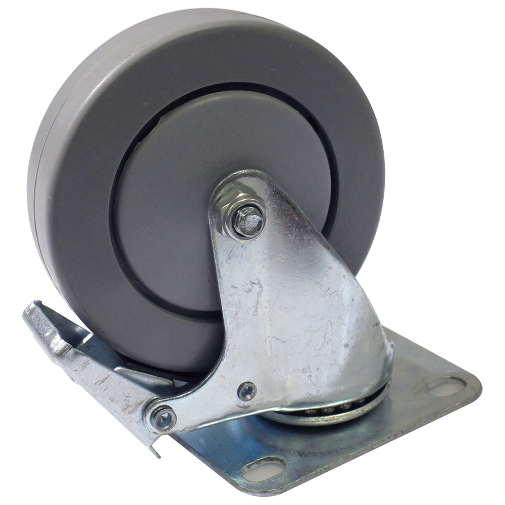4 Inch Locking Swivel Caster or Wheel for Line Array Subs and Subwoofer