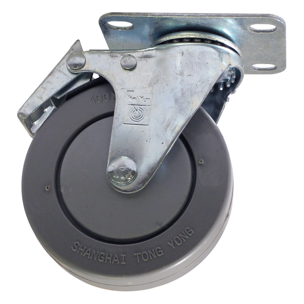 4 Inch Locking Swivel Caster or Wheel for Line Array Subs and Subwoofer