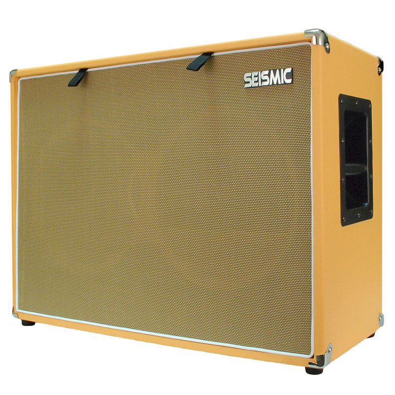 Seismic Audio 212 EMPTY GUITAR SPEAKER Cab 2x12 Orange Tolex eBay