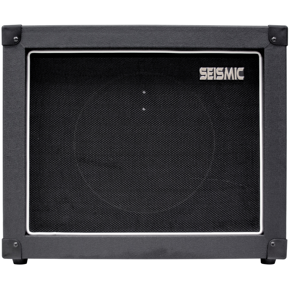 Seismic Audio 12" GUITAR SPEAKER EMPTY 1x12 Cab Black Tolex