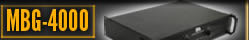 MBG-4000 Amplifer - Perfect for 12 inch and 15 inch Loudspeakers