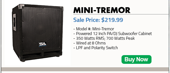 pa subwoofer for sale