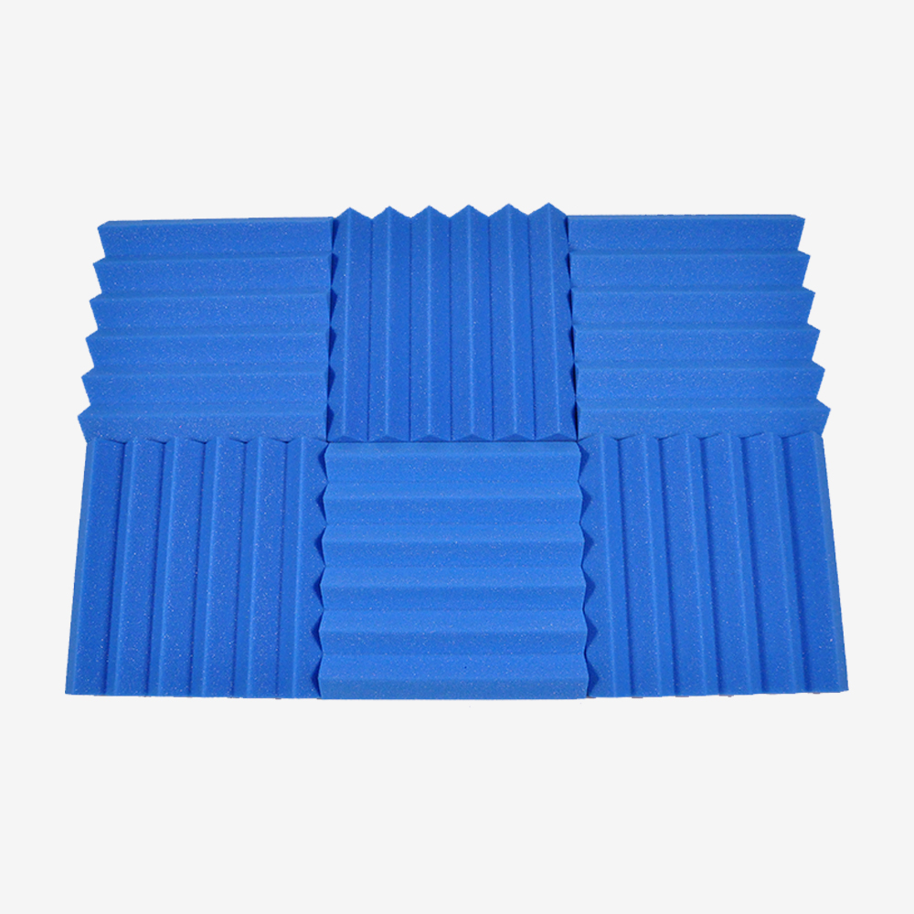 6 Pack Blue 2 Inch Studio Acoustic Foam Sheets Soundproof Sound