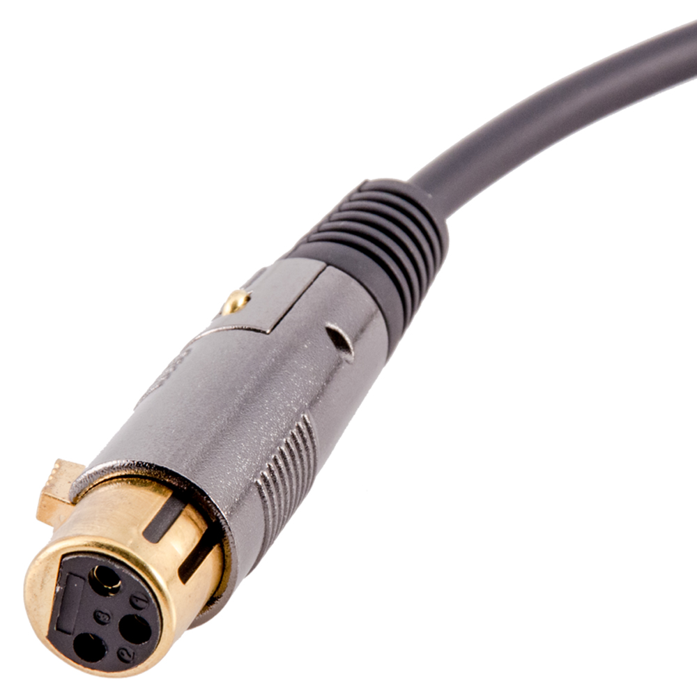 Pair of Premium 6 Foot XLR Female to RCA Male Audio Patch Cables 16