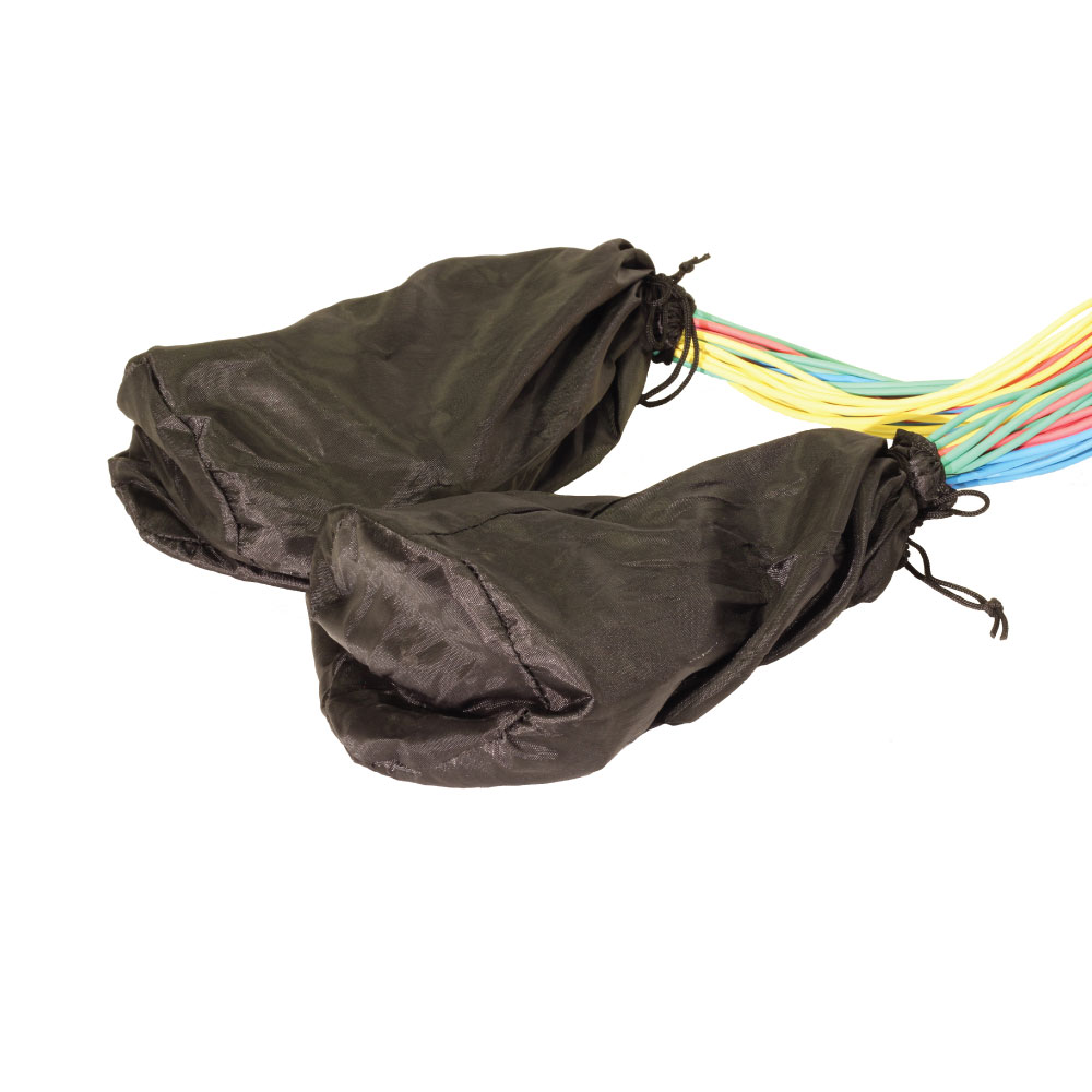 Rack Mount 16 Channel XLR TRS Combo Splitter Snake Cable 5' and 15