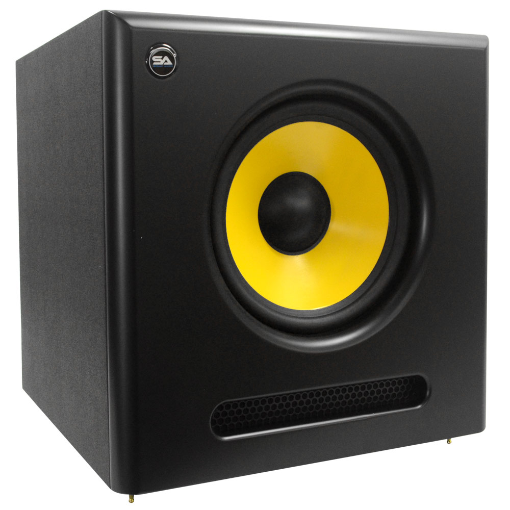 Seismic Audio Active 10 Inch Studio Subwoofer 100 Watts RMS 8 Ohms