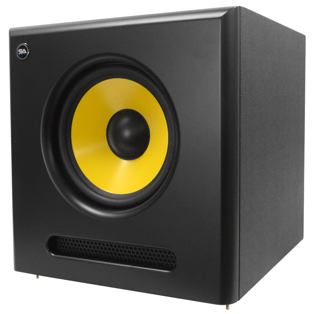 Seismic Audio Active 10 Inch Studio Subwoofer 100 Watts RMS 8 Ohms