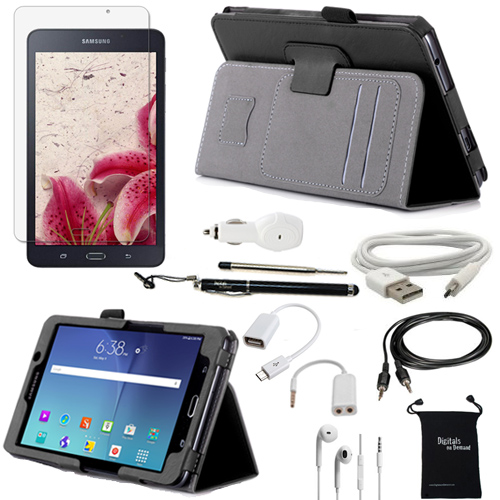 10Item Accessory Bundle for Samsung Galaxy Tab A 7.0 7inch Case and