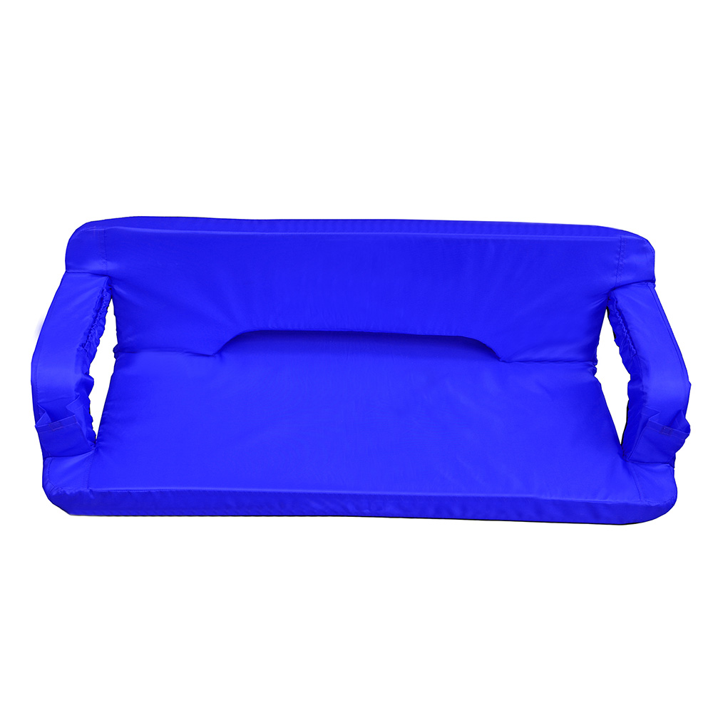 GoTEAM! PORTABLE RECLINING PADDED CUSHION LOVESEAT STADIUM/BEACH